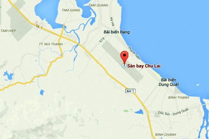 Sân bay Chu Lai ở đâu tại Quảng Nam và thông tin về Sân bay Chu Lai 01