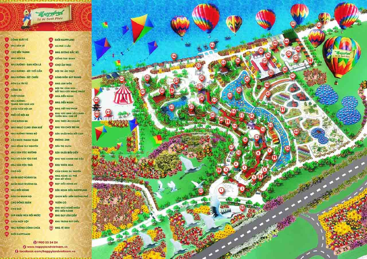 Happy Land Long An Resort - Vui chơi thả ga (2023)